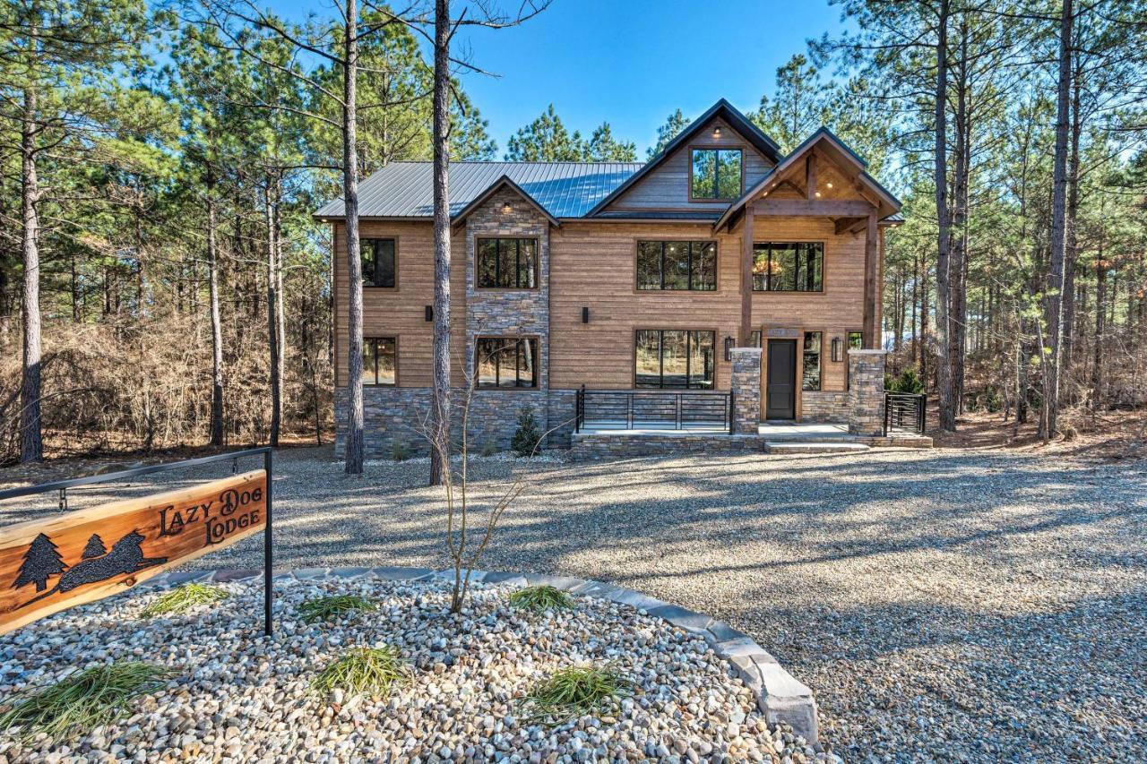 Broken Bow Lazy Dog Lodge With Hot Tub, Pool Table ภายนอก รูปภาพ