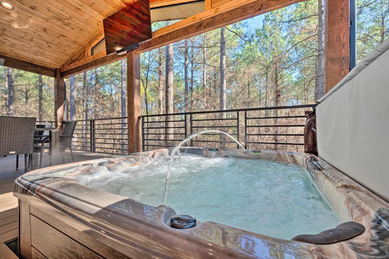 Broken Bow Lazy Dog Lodge With Hot Tub, Pool Table ภายนอก รูปภาพ