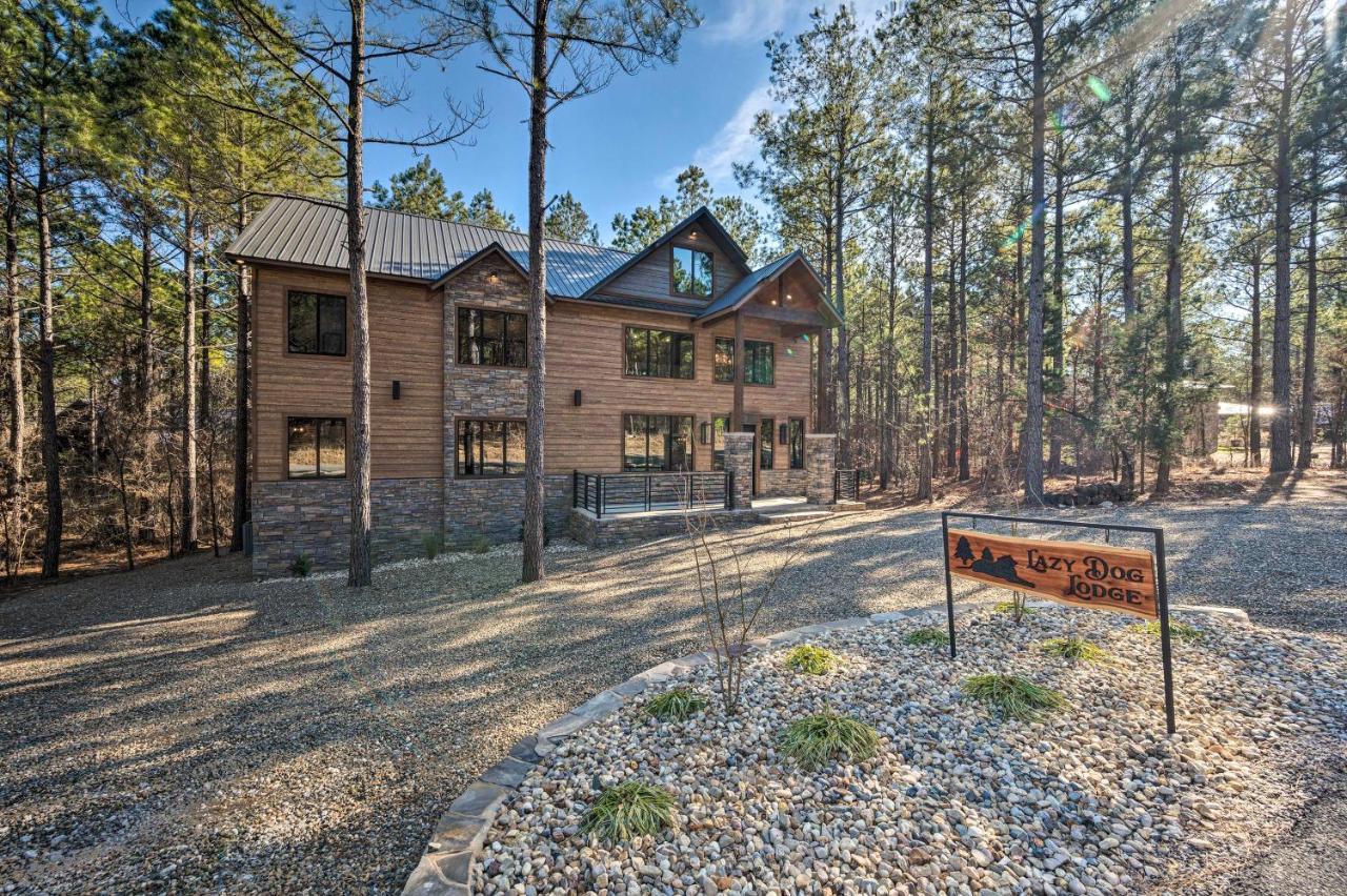Broken Bow Lazy Dog Lodge With Hot Tub, Pool Table ภายนอก รูปภาพ
