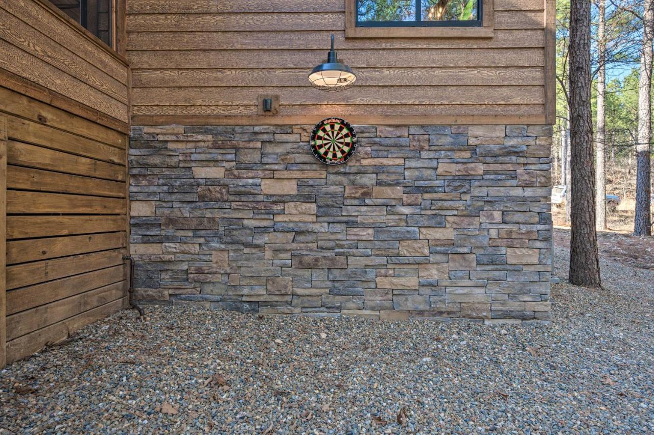 Broken Bow Lazy Dog Lodge With Hot Tub, Pool Table ภายนอก รูปภาพ